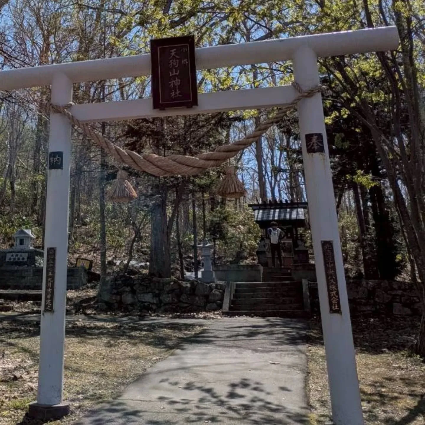 小樽天狗山神社　赤沼龍神　⛩️参拝