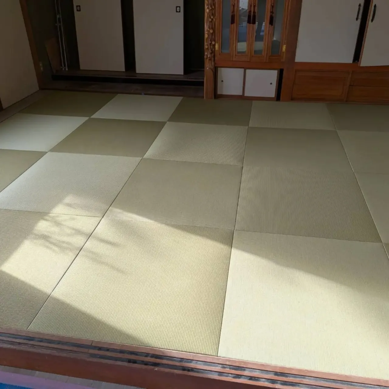 タイヤ交換を終え向かった先は赤井川の現場